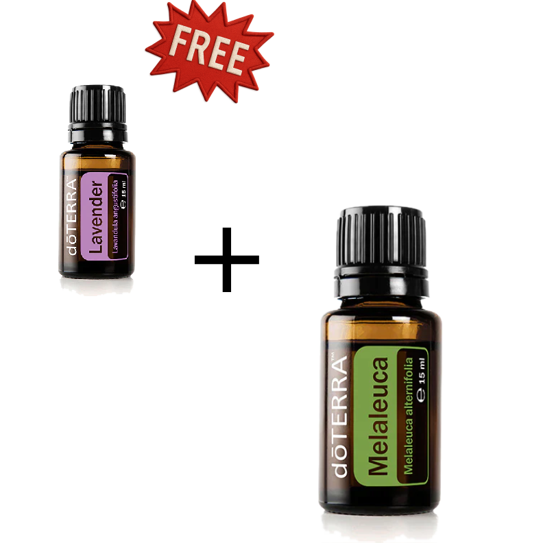 dōTERRA Teebaumöl Melaleuca (Tea Tree) - 15ml + Lavendel 5ml GRATIS