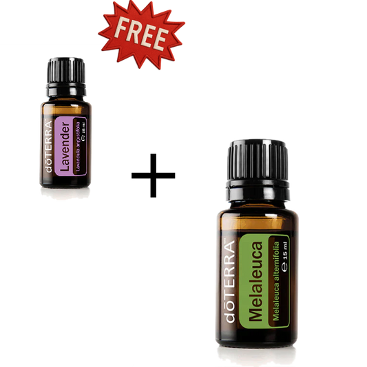 dōTERRA Teebaumöl Melaleuca (Tea Tree) - 15ml + Lavendel 5ml GRATIS