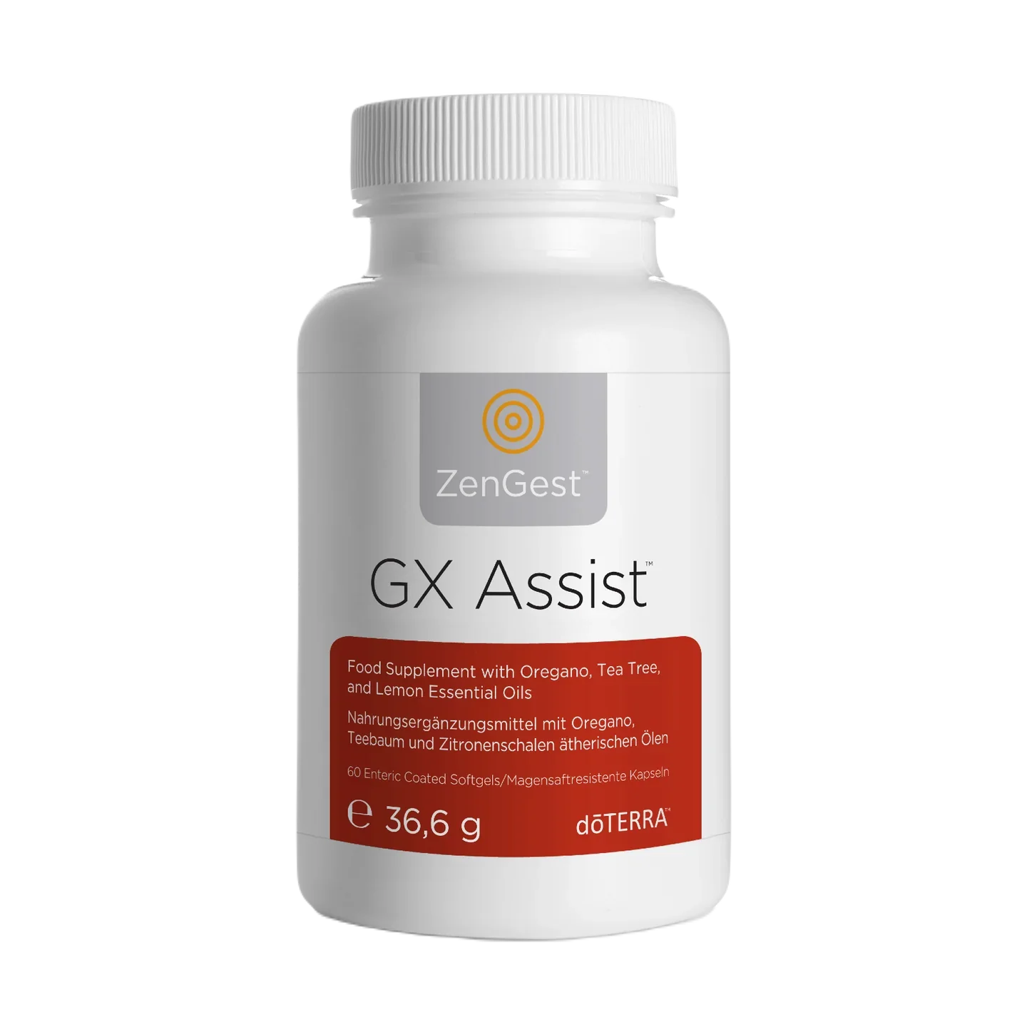 dōTERRA ZenGest™ GX Assist™ Softgels - 60 Stück